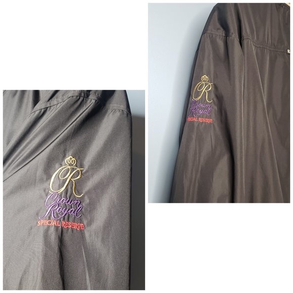 CROWN ROYAL RESERVE/ SPECIAL WINDBREAKER -Large - Picture 3 of 3